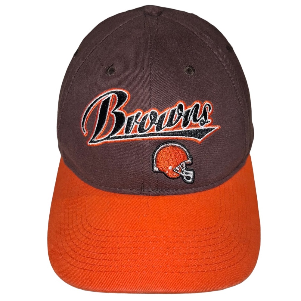 Vintage 90s NFL Game Day Cleveland Browns Strapback Hat Football